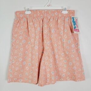 Paradise Club Vintage Dead‎ Stock 100% Cotton 1980's Printed Shorts